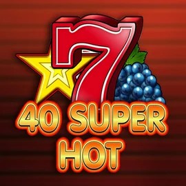 Slots logo of 40 Super Hot from Amusnet Interactive at Casinia Casino