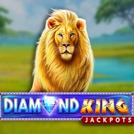 Diamond King Jackpots by SpinPlay Games, showcased at casiniagr.gr – game logo
