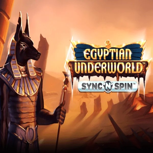 Egyptian Underworld casino game by Greentube – featured logo at Casinia Casino