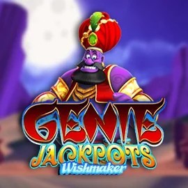 Genie Jackpots Wishmaker logo by Blueprint Gaming Casinia Casino