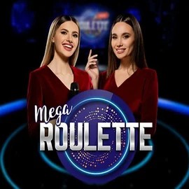 Mega Roulette logo – Live Casino by Pragmatic Play at Casinia Casino