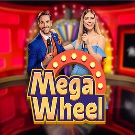 Mega Wheel online game logo by Pragmatic Play on casiniagr.gr