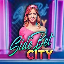 Official Live Casino logo: Side Bet City by Evolution at Casinia Casino
