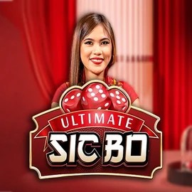 Ultimate Sic Bo slot icon by Ezugi, available at Casinia Casino